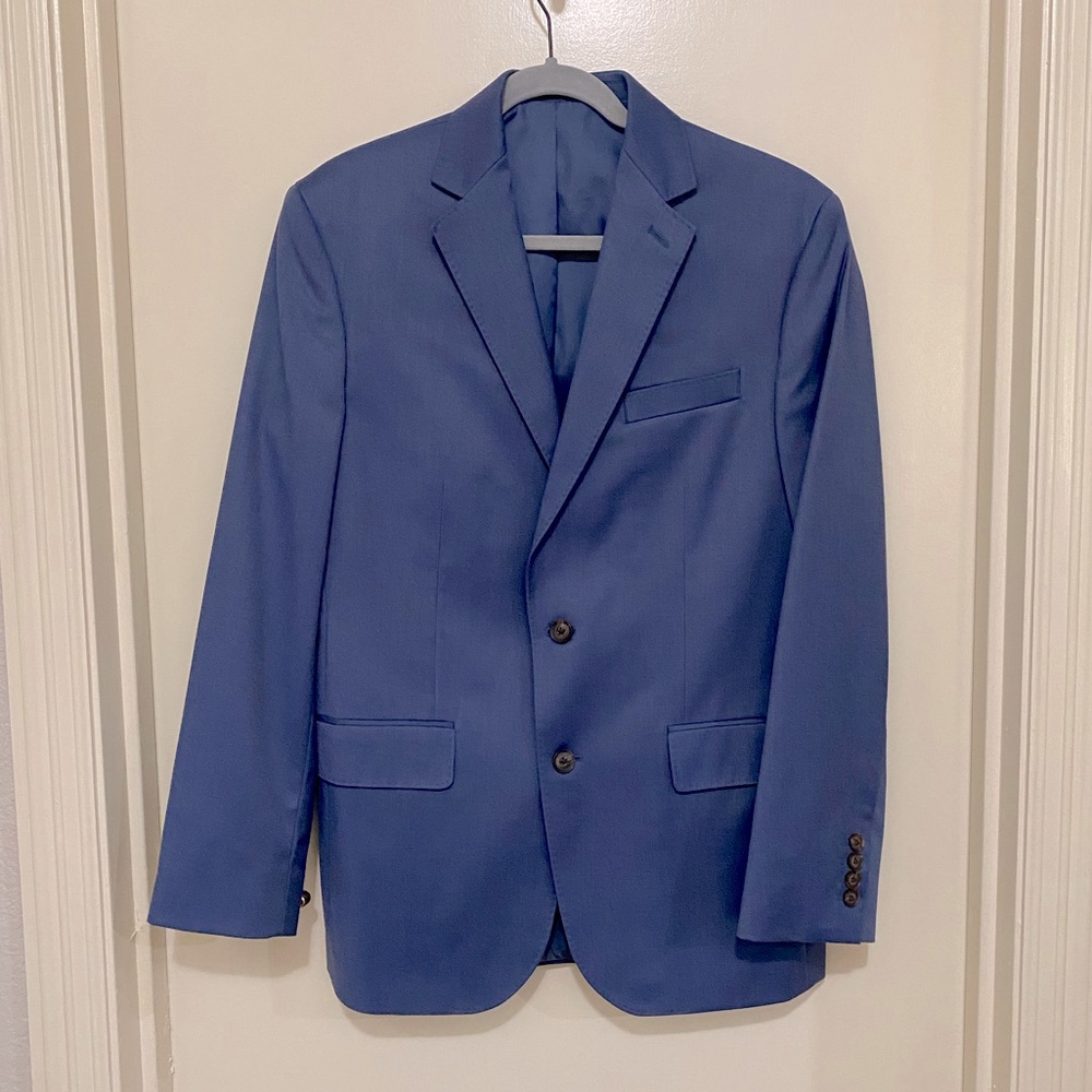 J. Ferrar classic fit complete blue suit